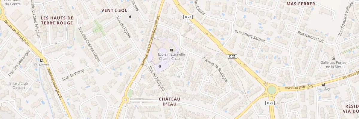 Plan du 8 Imp du Maine à Cabestany