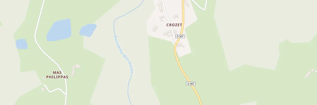 Plan du 5 Crozet à Servant