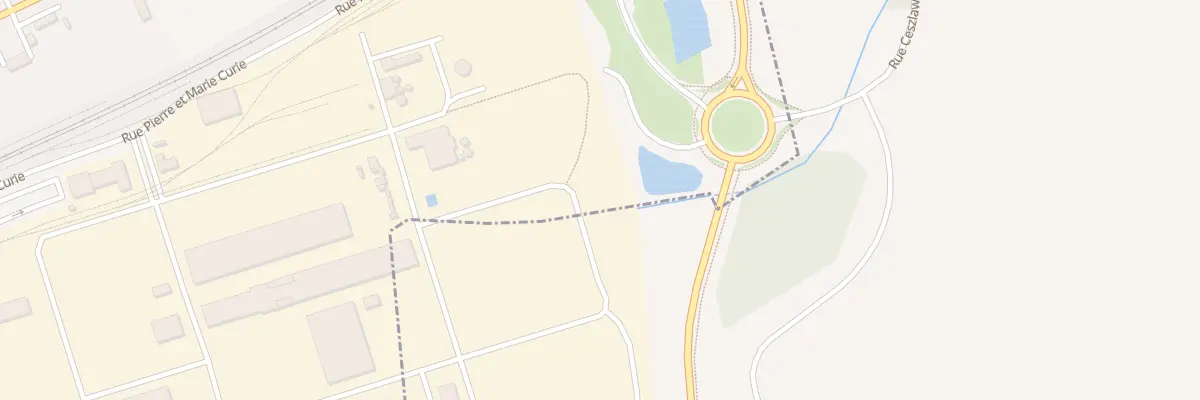 Plan du 704 Rue Pierre et Marie Curie à Ribécourt-Dreslincourt