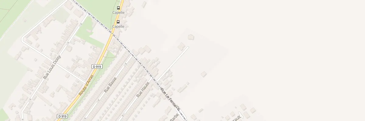 Plan du 169 Rue la Fontaine à Hénin-Beaumont