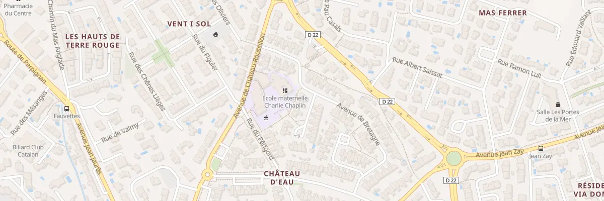 Plan du 4 Imp du Maine à Cabestany