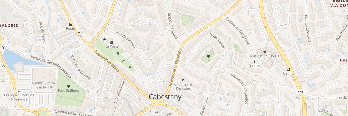 Plan du 49 Av de la Madeleine à Cabestany