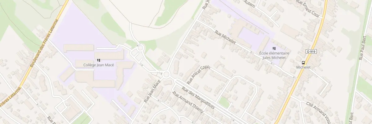 Plan du 547 Rue Jean Macé à Hénin-Beaumont