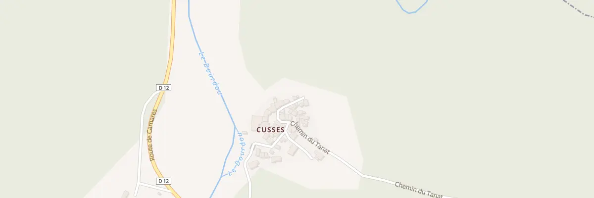 Plan du 5232 Cusses à Brusque