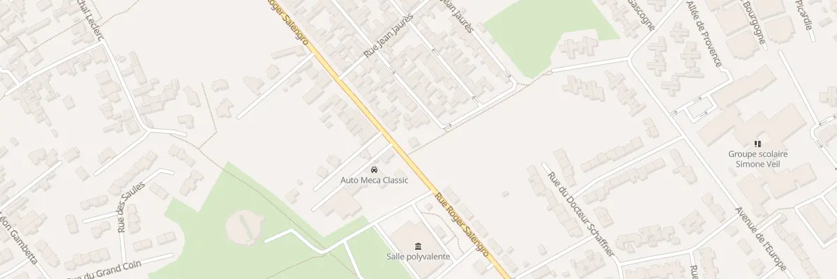 Plan du 61 Rue Roger Salengro à Wavrin