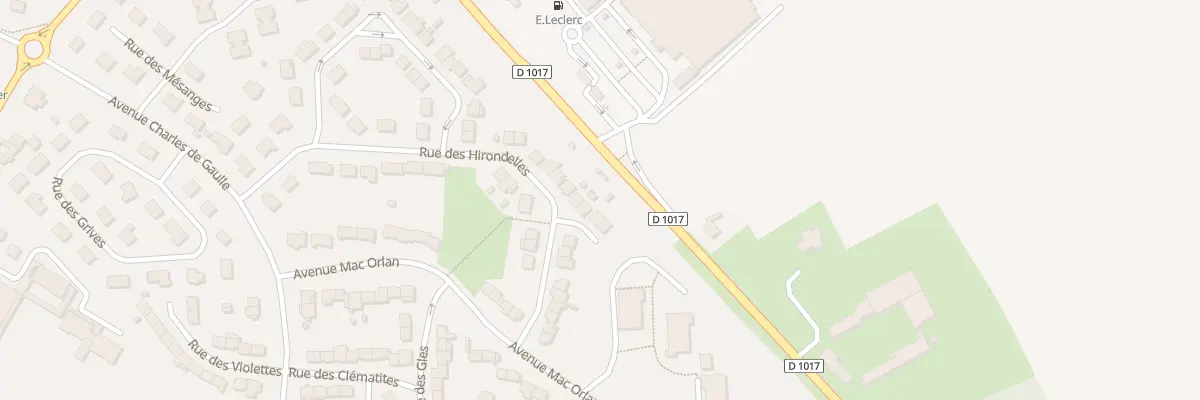 Plan du 23 Rue des HIRONDELLES à Péronne