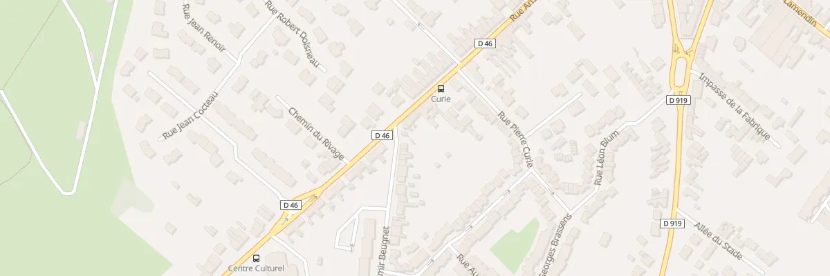 Plan du 59 Rue Aristide Briand à Courrières