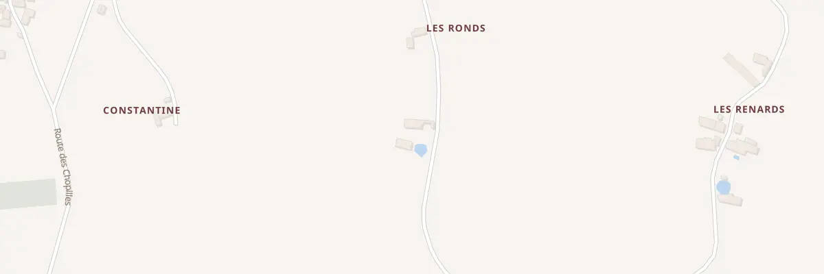 Plan du 334 Les Ronds à Courtemaux