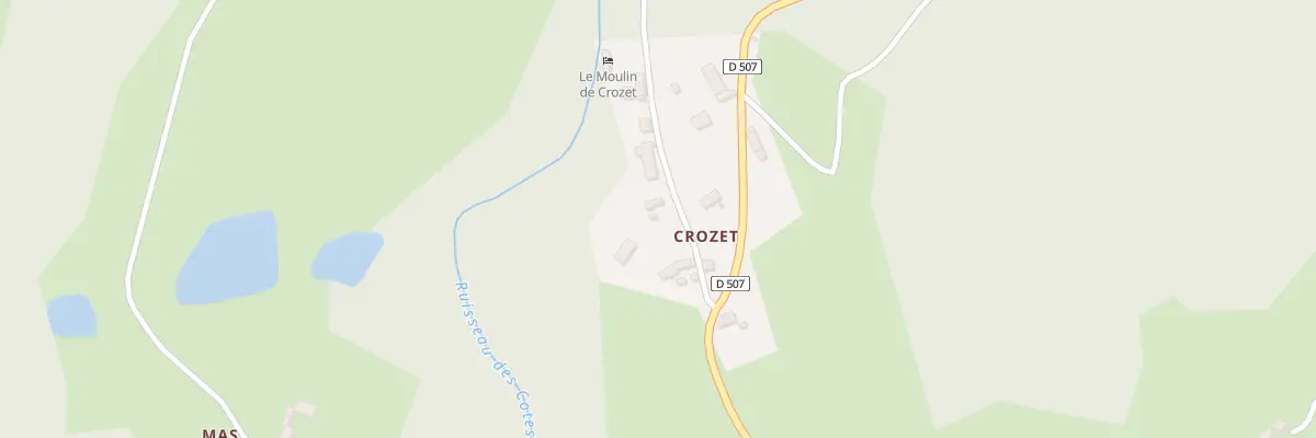 Plan du 9 Crozet à Servant