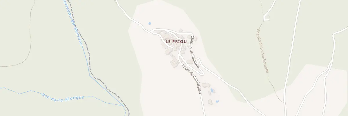 Plan du 5046F Rue du Cheval à Pierrerue