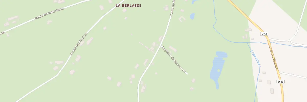 Plan du 330 Rte de Bourrisson à Sancoins