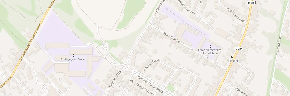 Plan du 519 Rue Jean Macé à Hénin-Beaumont