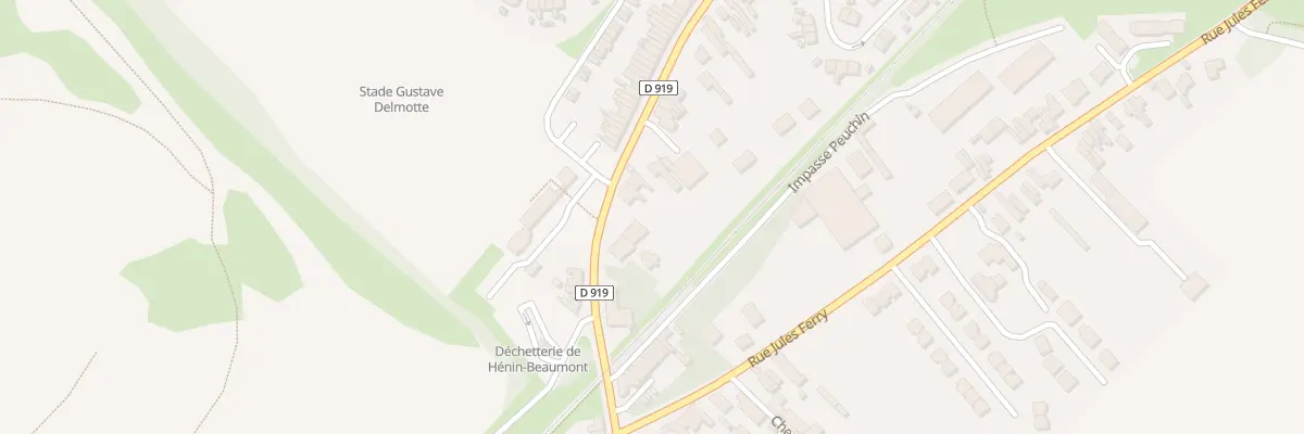 Plan du 1041 Rue Pierre Brossolette à Hénin-Beaumont