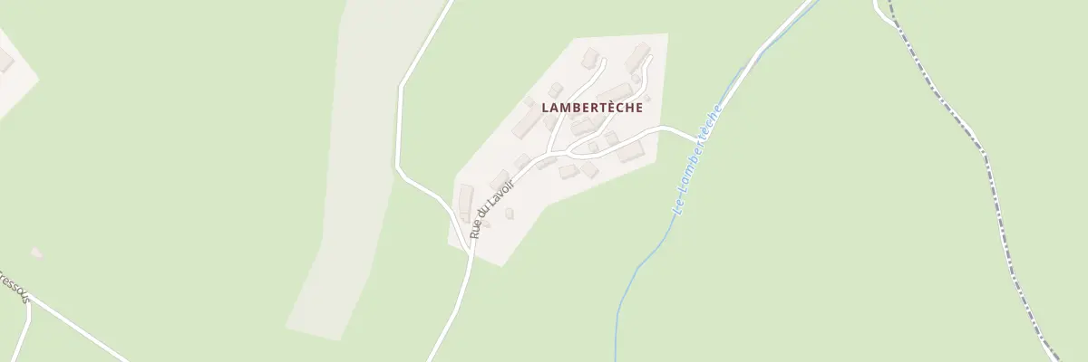 Plan du 5198 Lamberteche à Pulvérières
