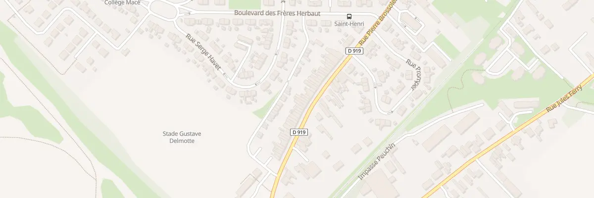 Plan du 926 Rue Pierre Brossolette à Hénin-Beaumont