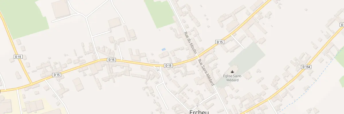Plan du 6 Rue Zoe Goguet à Ercheu