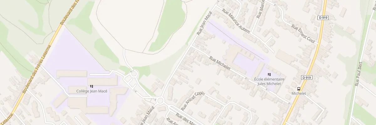 Plan du 485 Rue Jean Macé à Hénin-Beaumont