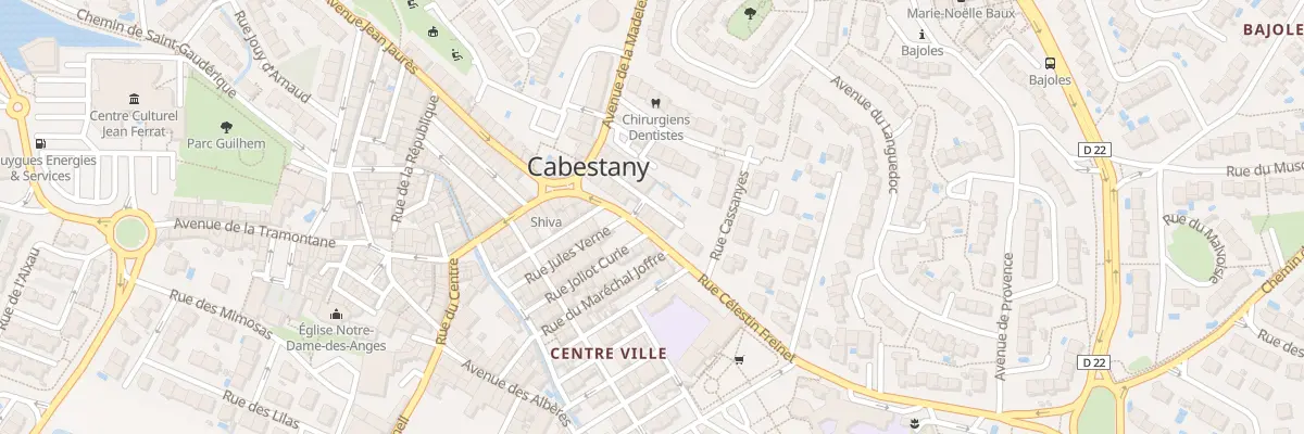 Plan du 33 Rue Celestin Freinet à Cabestany