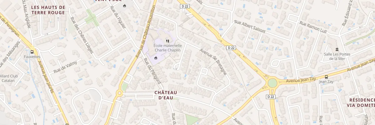 Plan du 11 Imp du Maine à Cabestany