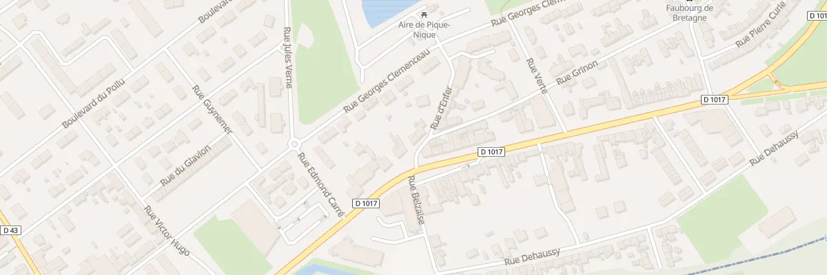 Plan du 21 Av Danicourt à Péronne