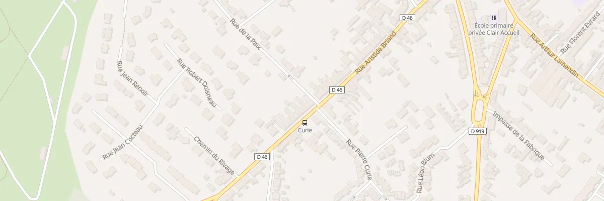 Plan du 58 Rue Aristide Briand à Courrières