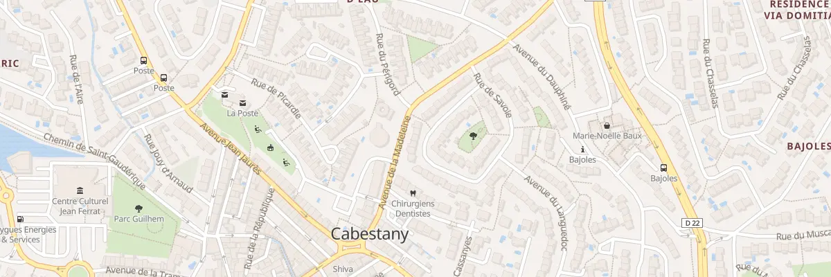 Plan du 24 Rue du Nivernais à Cabestany