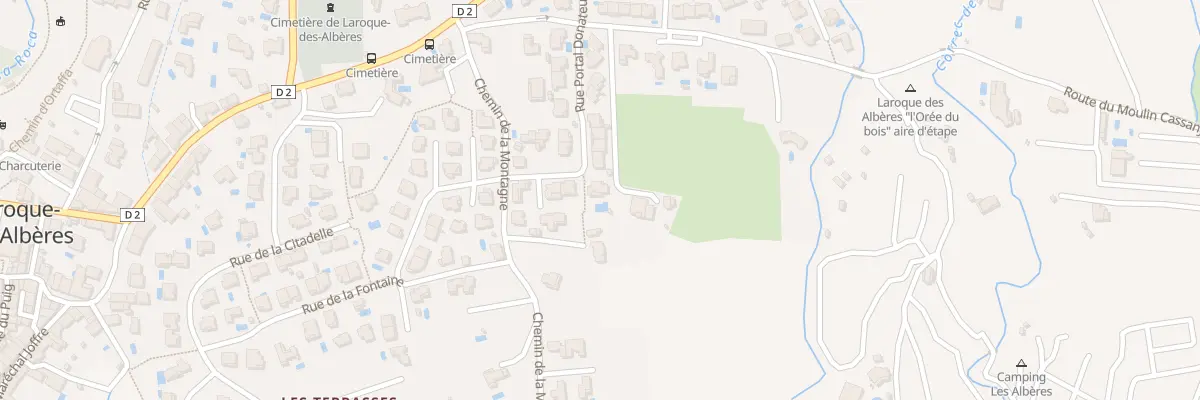 Plan du 21 Rue Portal Donateurs à Laroque-des-Albères