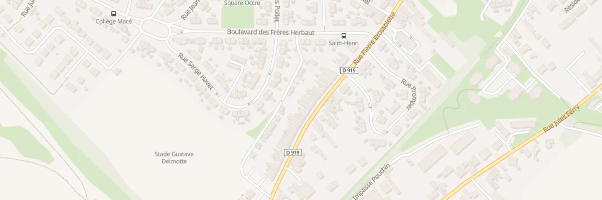 Plan du 894 Rue Pierre Brossolette à Hénin-Beaumont