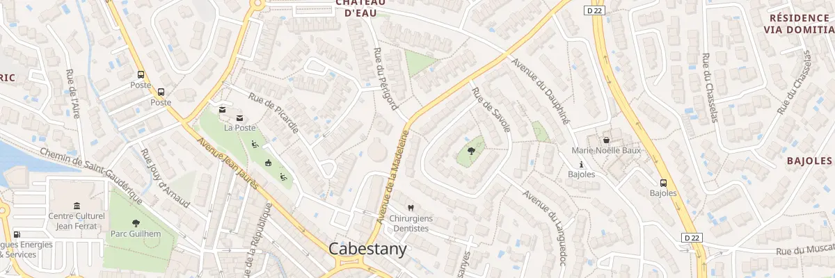 Plan du 20 Rue du Nivernais à Cabestany