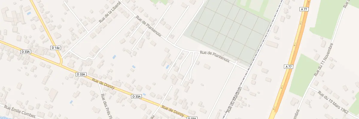 Plan du 62 Rue de Plantenoix à Cosne-Cours-sur-Loire