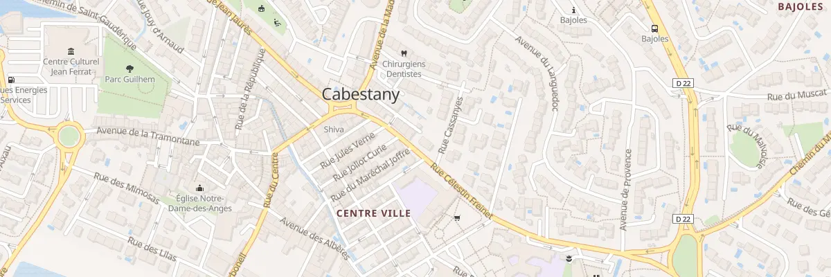 Plan du 29 Rue Celestin Freinet à Cabestany