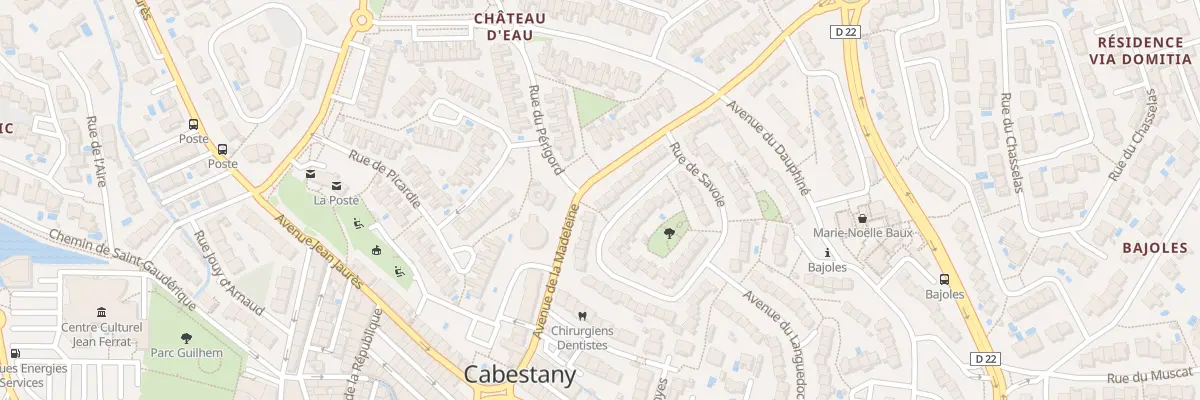 Plan du 18 Rue du Nivernais à Cabestany