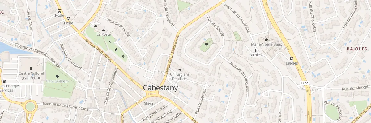 Plan du 4 Rue de Franche Comté à Cabestany