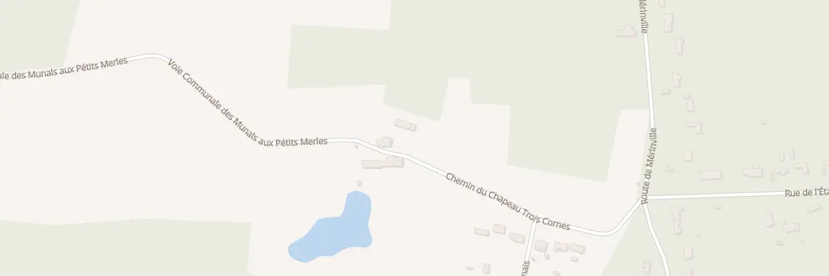 Plan du 314 Chem du Chapeau Trois Cornes à Rozoy-le-Vieil