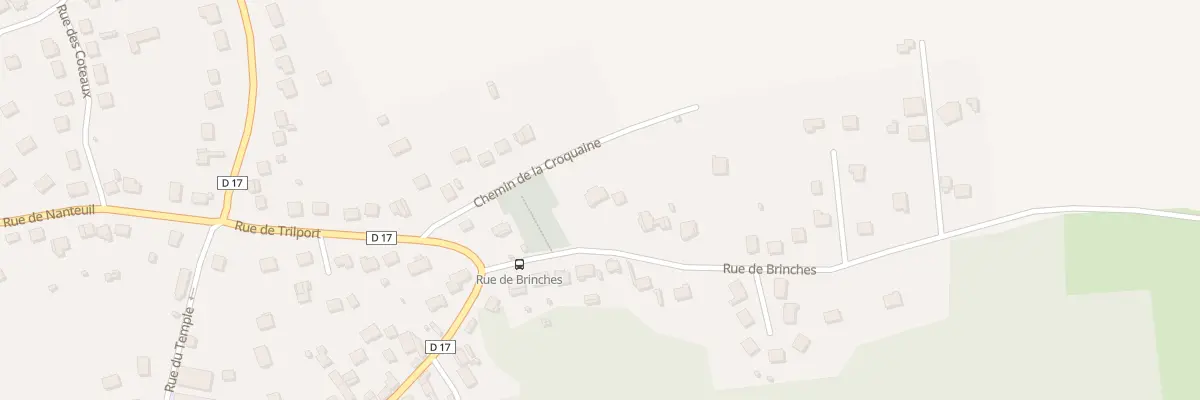 Plan du 3 Rue de Brinches à Fublaines