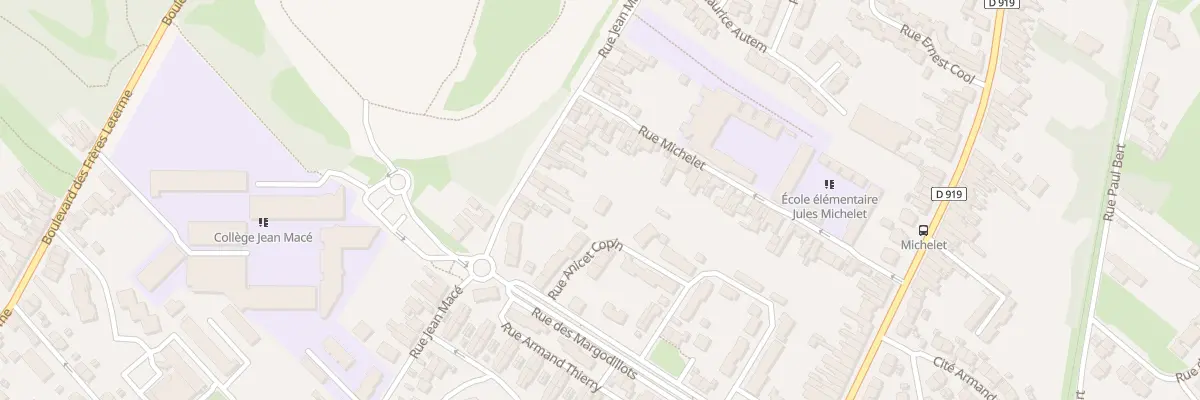 Plan du 511 Rue Jean Macé à Hénin-Beaumont