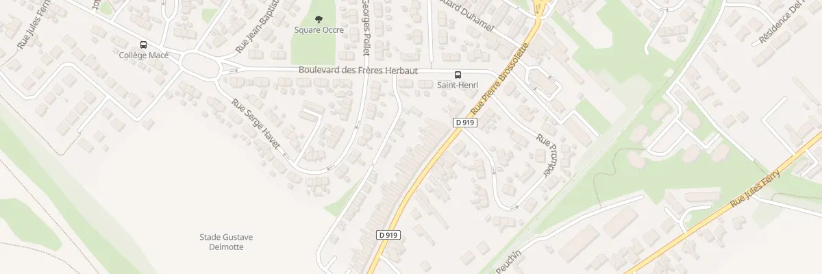 Plan du 860 Rue Pierre Brossolette à Hénin-Beaumont