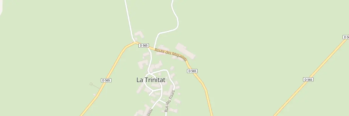 Plan du 5023 Le Bourg à La Trinitat