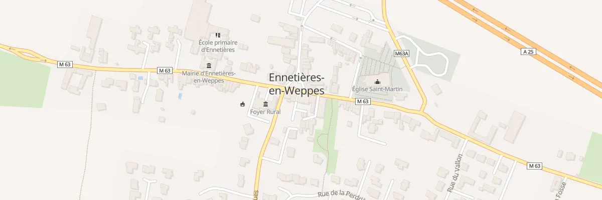 Plan du 39 Rue du Bourg à Ennetières-en-Weppes