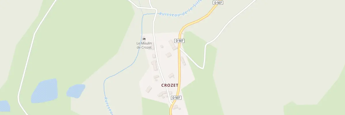 Plan du 6 Crozet à Servant