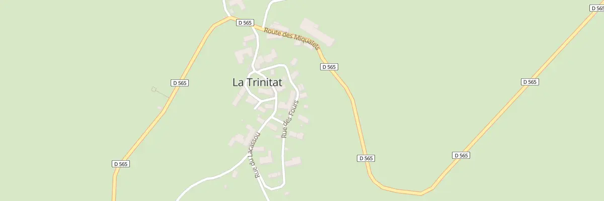 Plan du 5029 Le Bourg à La Trinitat