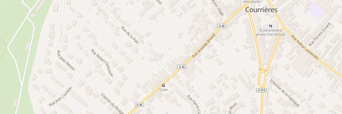 Plan du 48 Rue Aristide Briand à Courrières