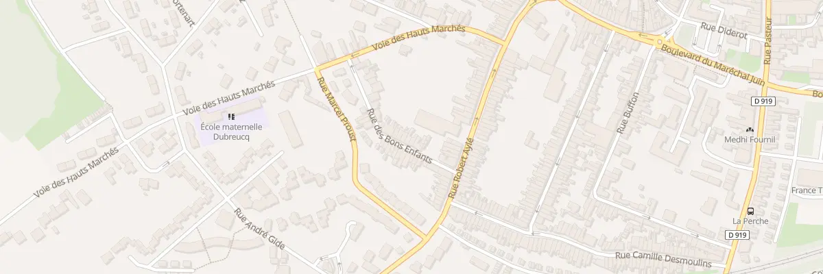 Plan du 60 Rue des Bons Enfants à Hénin-Beaumont