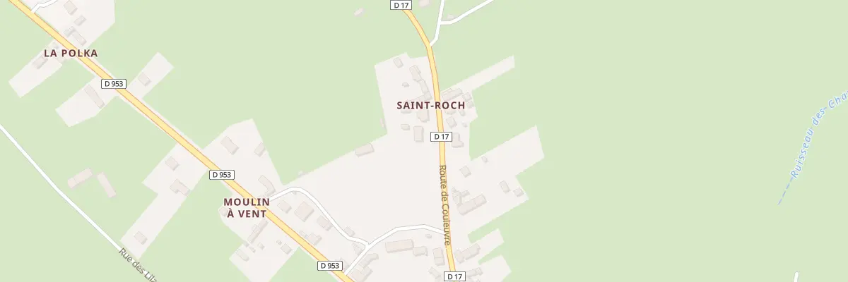 Plan du 5483 Saint Roch à Ygrande