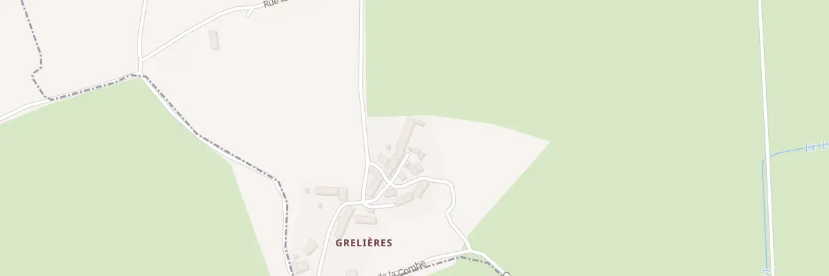 Plan du 5241 Greliere à Pulvérières