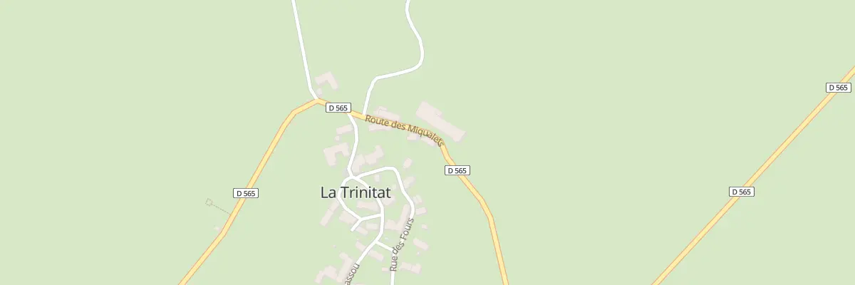 Plan du 5024 Le Bourg à La Trinitat