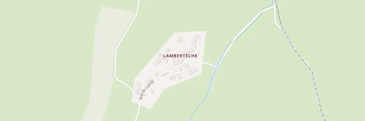 Plan du 5111 Lamberteche à Pulvérières