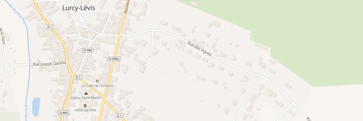 Plan du 10 Rue des Vignes à Lurcy-Lévis
