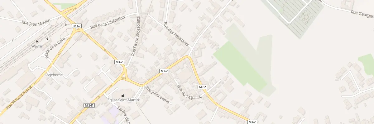 Plan du 22 Rue Faidherbe à Wavrin