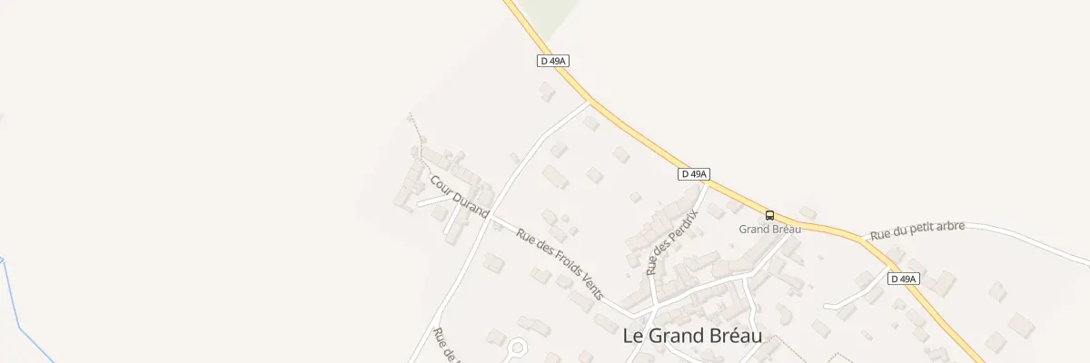 Plan du 8 Rue des Champs Durand à Courpalay